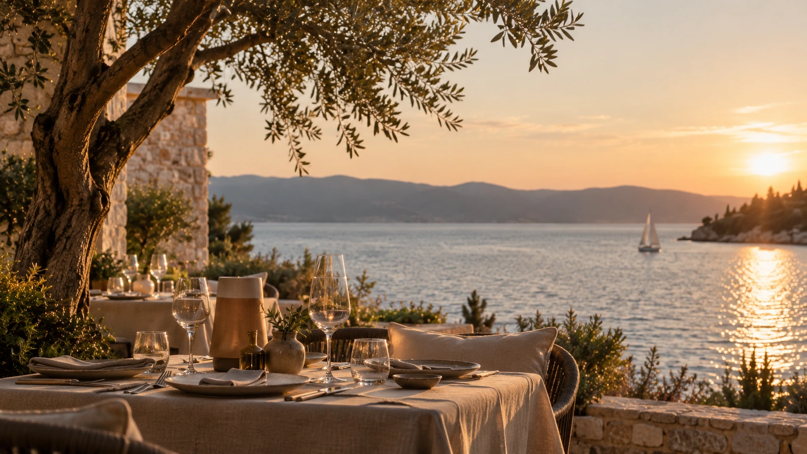 Dida Restaurant terrace by the sea